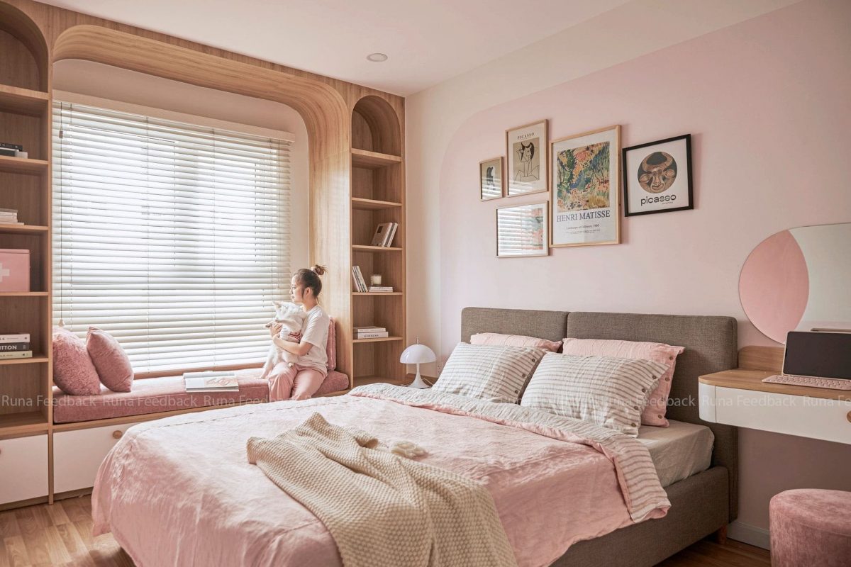 Feedback phòng ngủ tone hồng siêu xinh cùng set linen bedding nhà Runa 1 277168580 4781434765239268 3211971115929568064 n