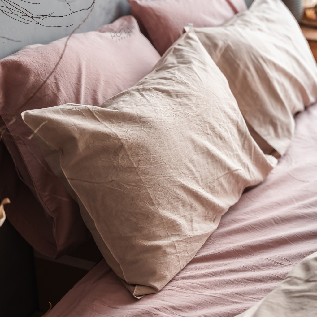 Vỏ gối Washed Cotton thấm hút, êm ái cho giấc ngủ 7 Vỏ gối Washed Cotton thấm hút, êm ái cho giấc ngủ - Ảnh 7