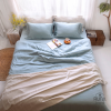 Bộ chăn ga gối Tencel 4 món màu Lightsteel Blue 19 Bộ chăn ga gối tencel 4 món màu Lightsteel Blue