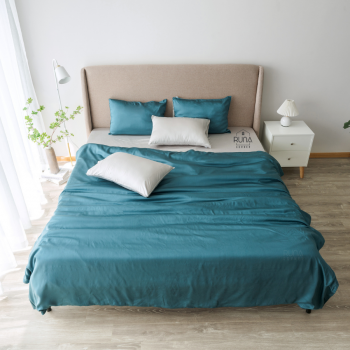 Bộ chăn ga gối Tencel 4 món màu Mallard Green