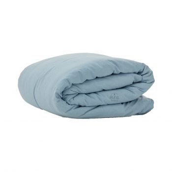 Vỏ chăn Washed Cotton mộc mạc, thấm hút tốt 18 xanh nhat