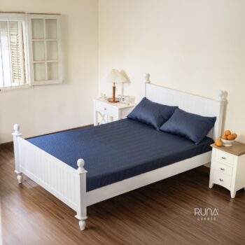 Bộ chăn ga gối Bamboo 4 món chần màu xanh xám 12 DSCF5675 Da cai thien NR sao chep scaled