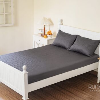 Bộ chăn ga gối Bamboo 4 món chần màu xám 11 DSCF5729 Da cai thien NR sao chep scaled