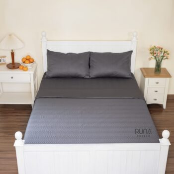 Bộ chăn ga gối Bamboo 4 món chần màu xám 9 DSCF5732 vuong scaled