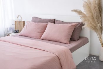 Bộ chăn ga gối Washed Cotton 4 món